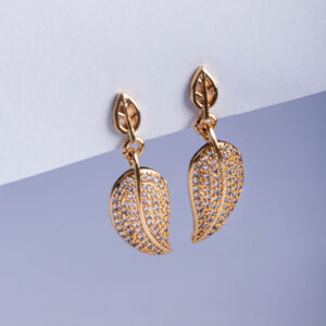 Aretes Hoja Shine