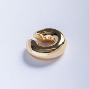 Earcuff Chunky Liso Gold