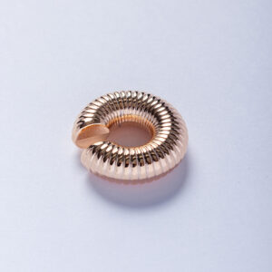 Earcuff Chunky Texturizado Rose